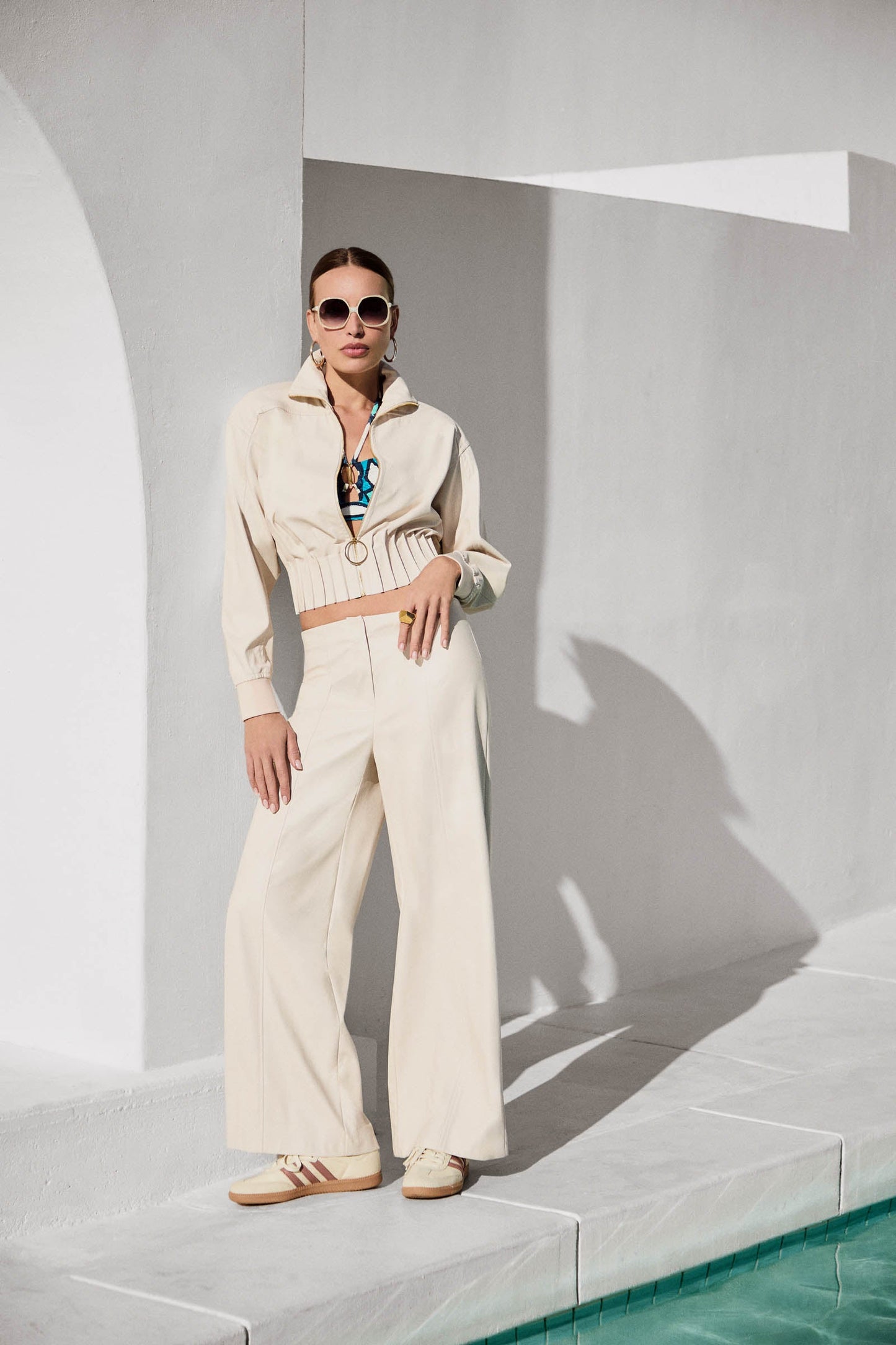 Trina Turk Outrun Leatherette Jacket