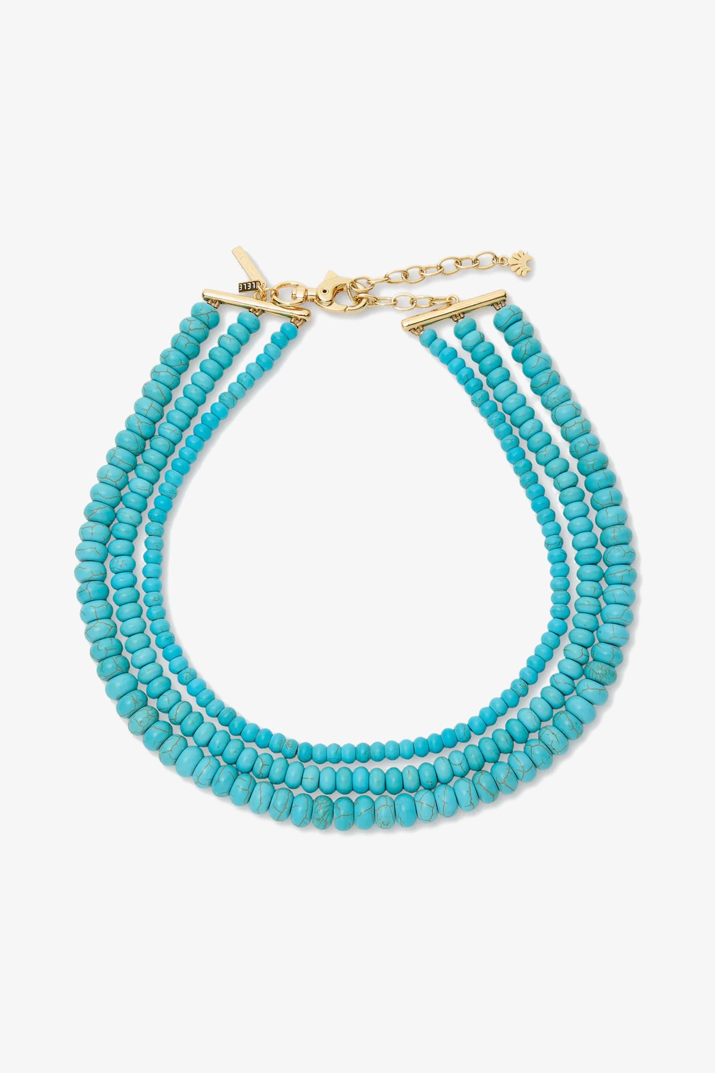 Trina Turk Turquoise Multi Strand Necklace