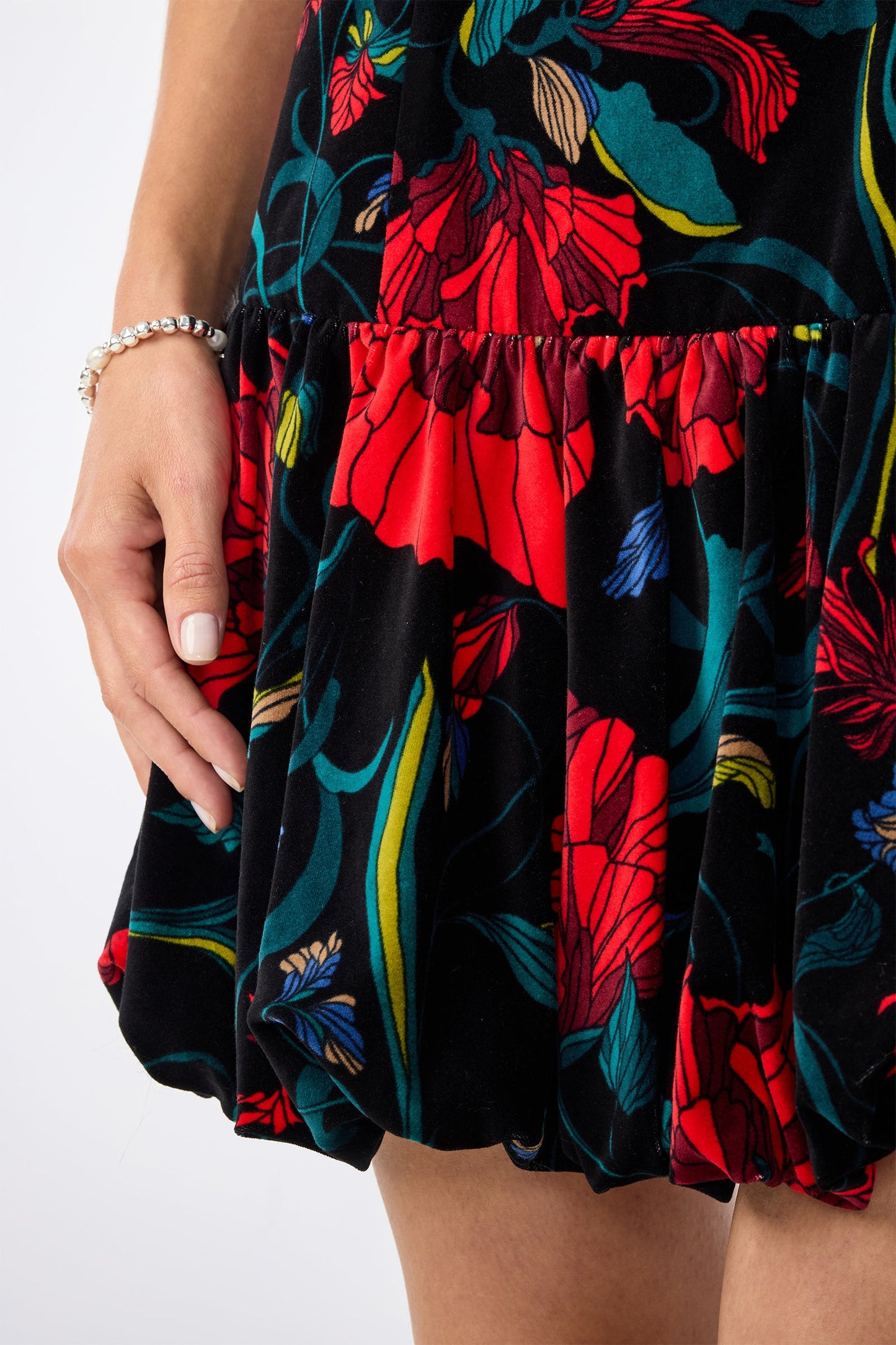Trina Turk Splendored Drop Waist Dress