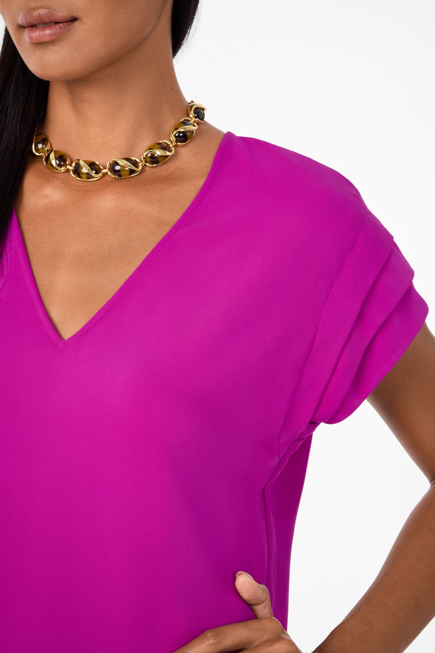 Trina Turk Sadora Short-Sleeve Dress