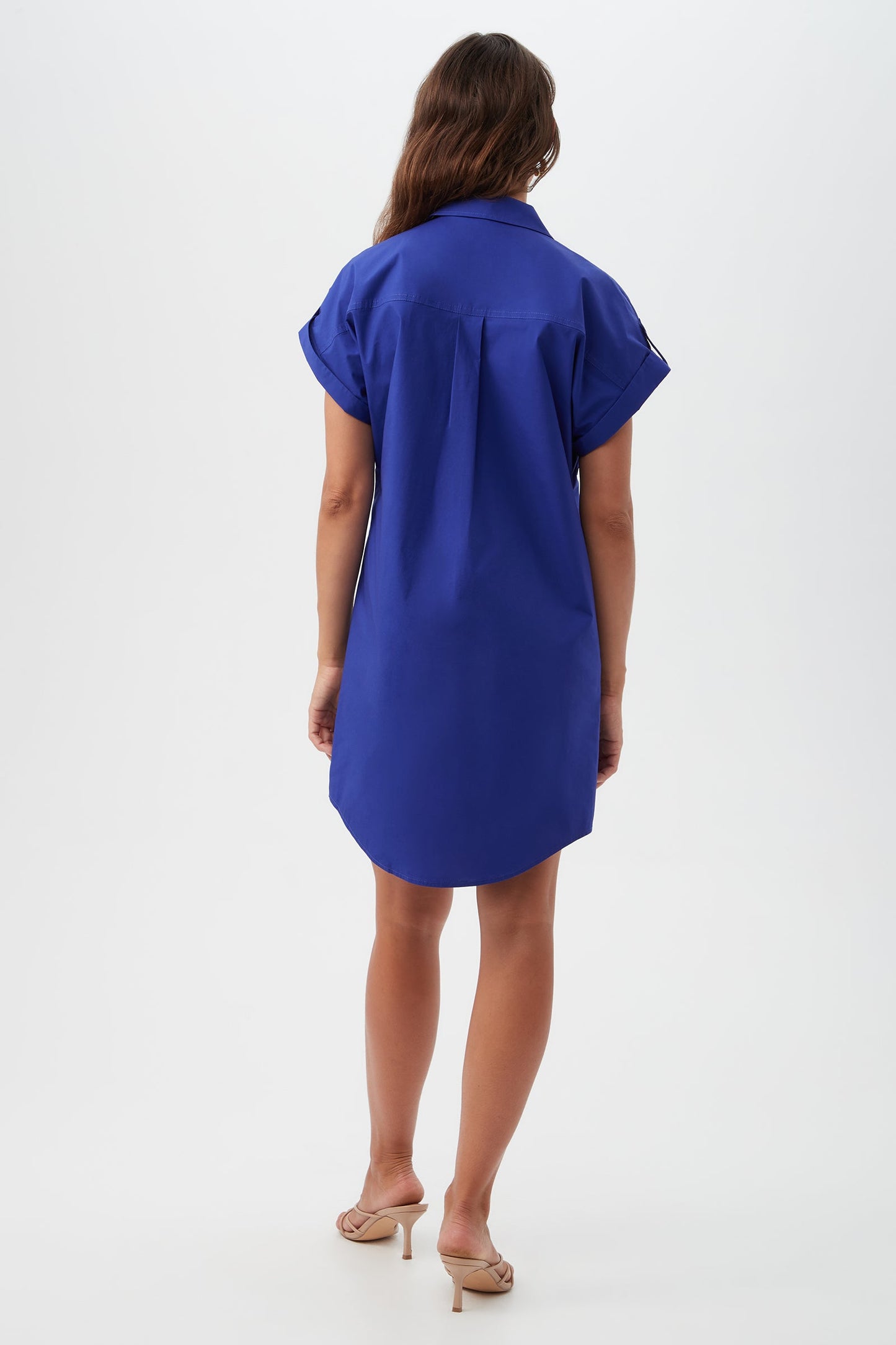 Trina Turk Bonsoir Short-Sleeve Shirt Dress