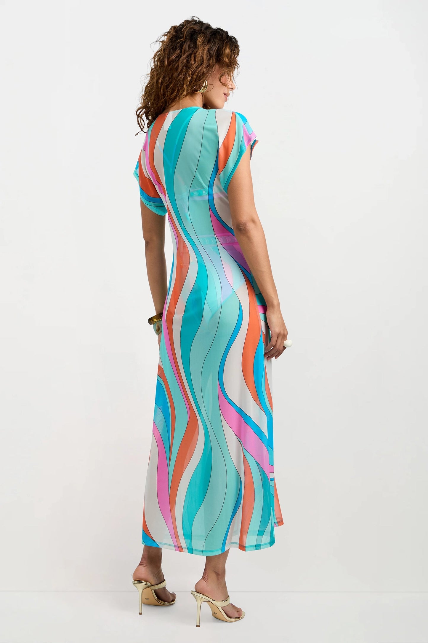 Trina Turk Cover-Up Maxi Dress - Apollo