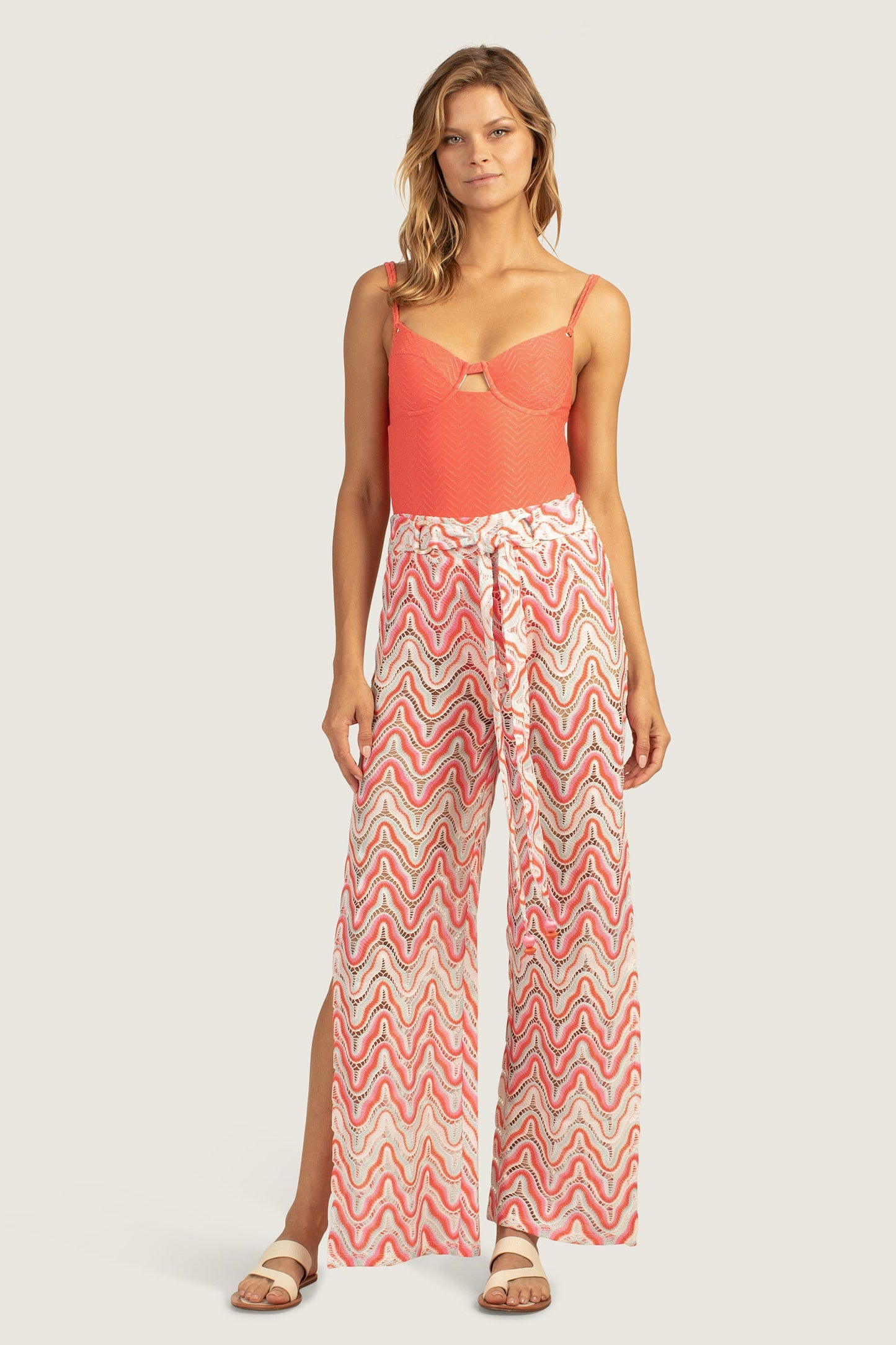 Trina Turk Serafina Tie Front Pant