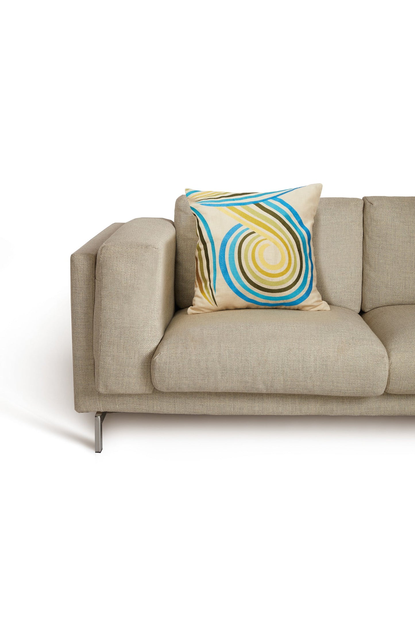 Trina Turk Calexico Embroidered Square Pillow