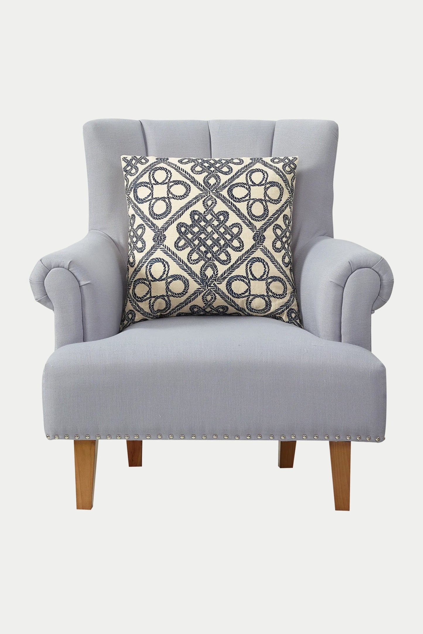 Trina Turk Costa Mesa Embroidered Square Pillow
