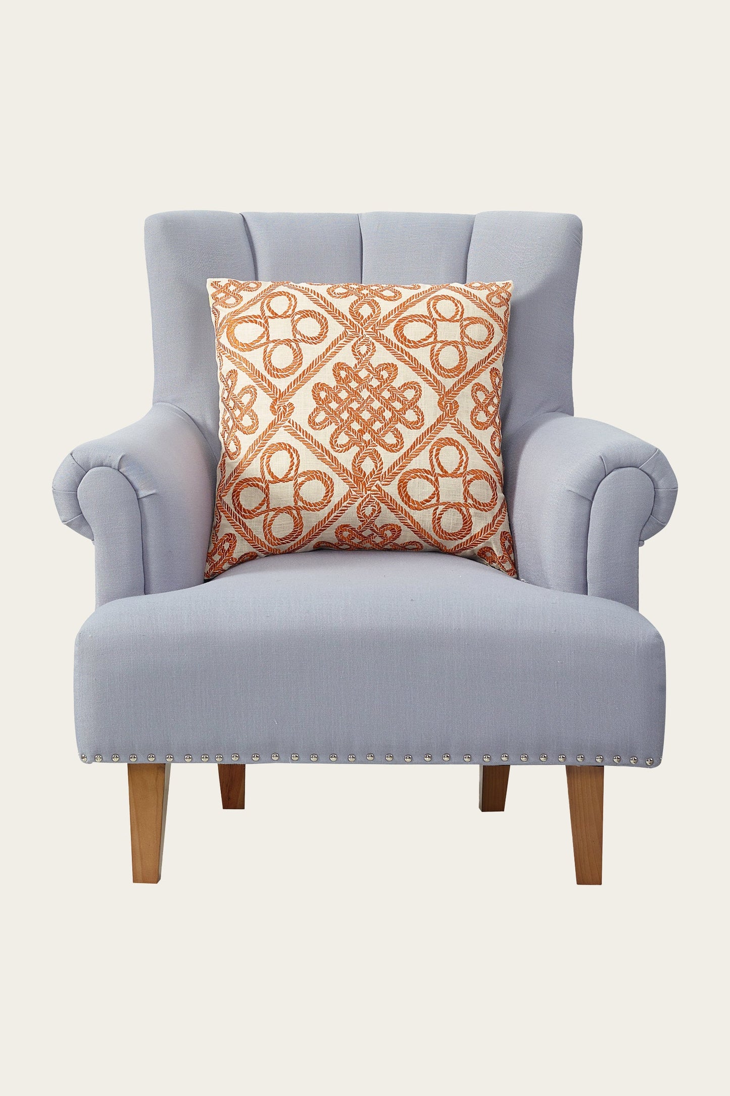 Trina Turk Costa Mesa Embroidered Square Pillow