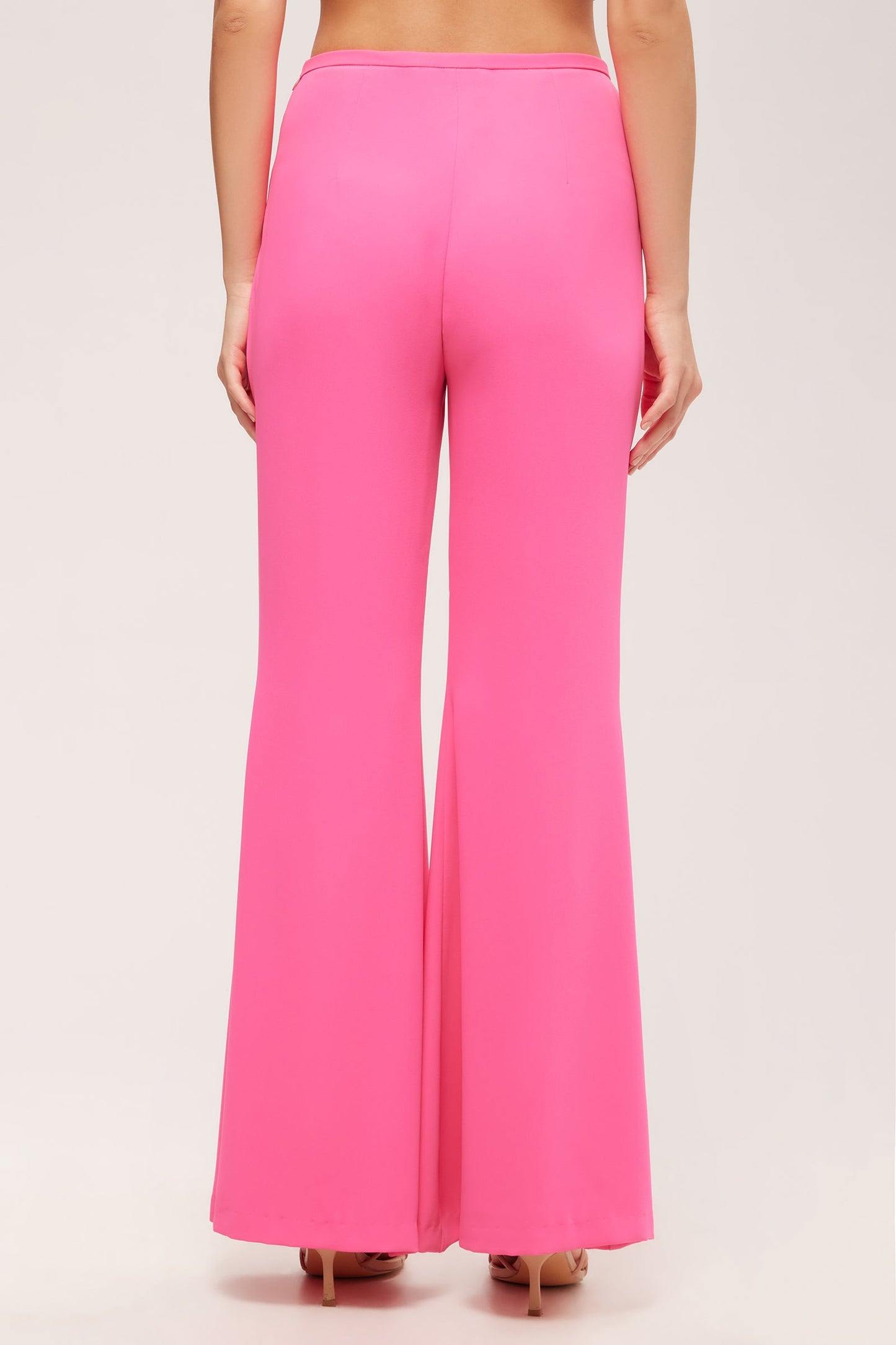 Trina Turk Drop Shot Flared Pant - Double Georgette