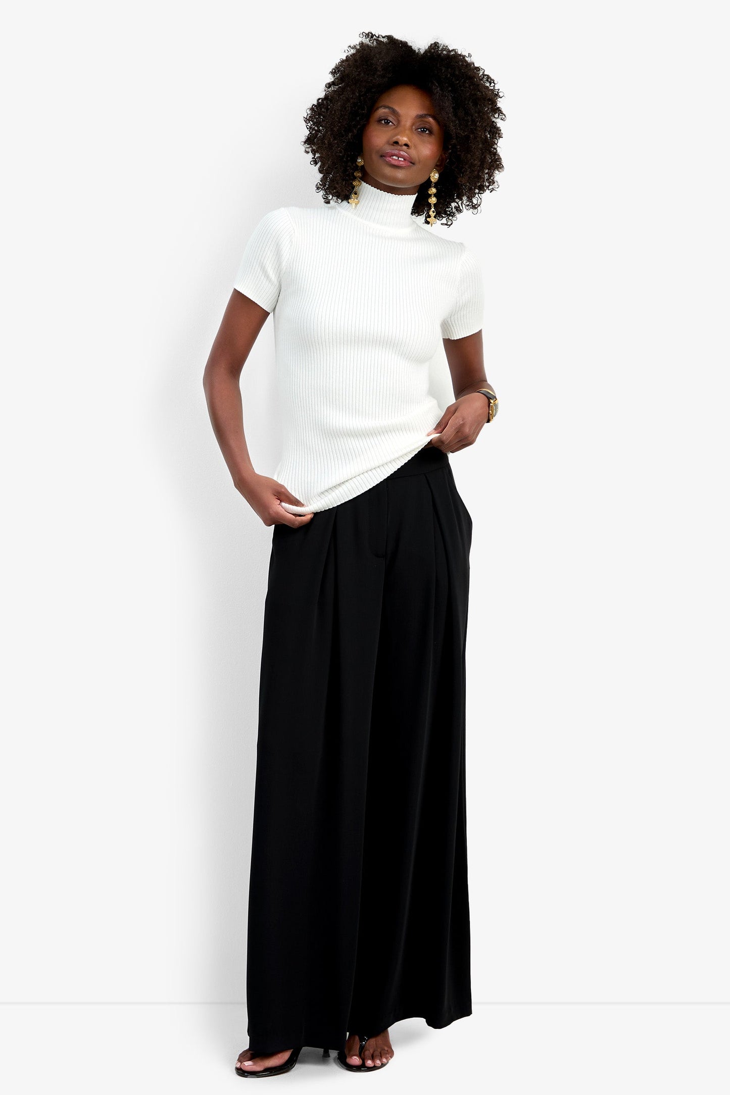 Trina Turk ARMENI MOCK NECK