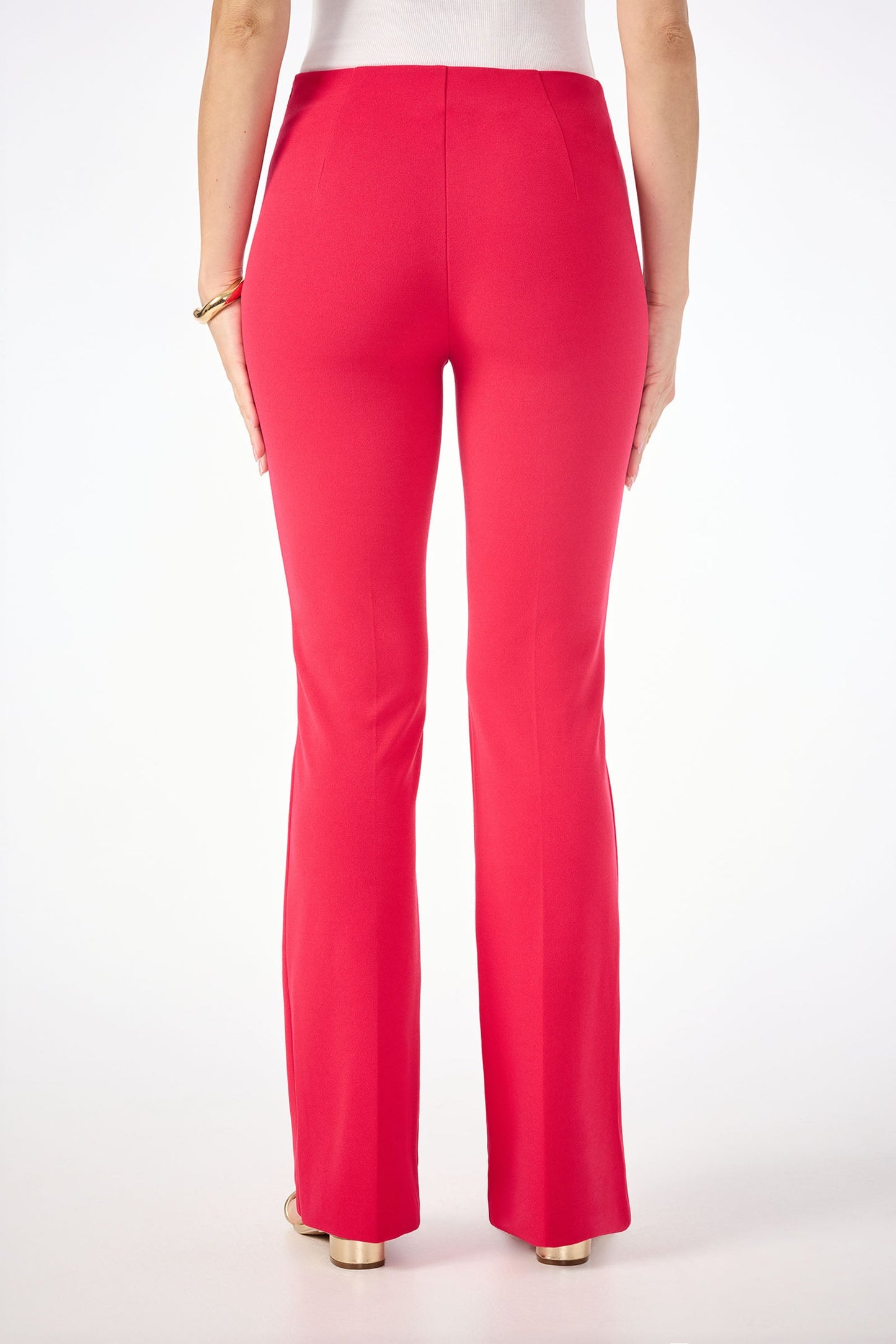 Trina Turk Jacoba Slim-Fit Bootcut Pant