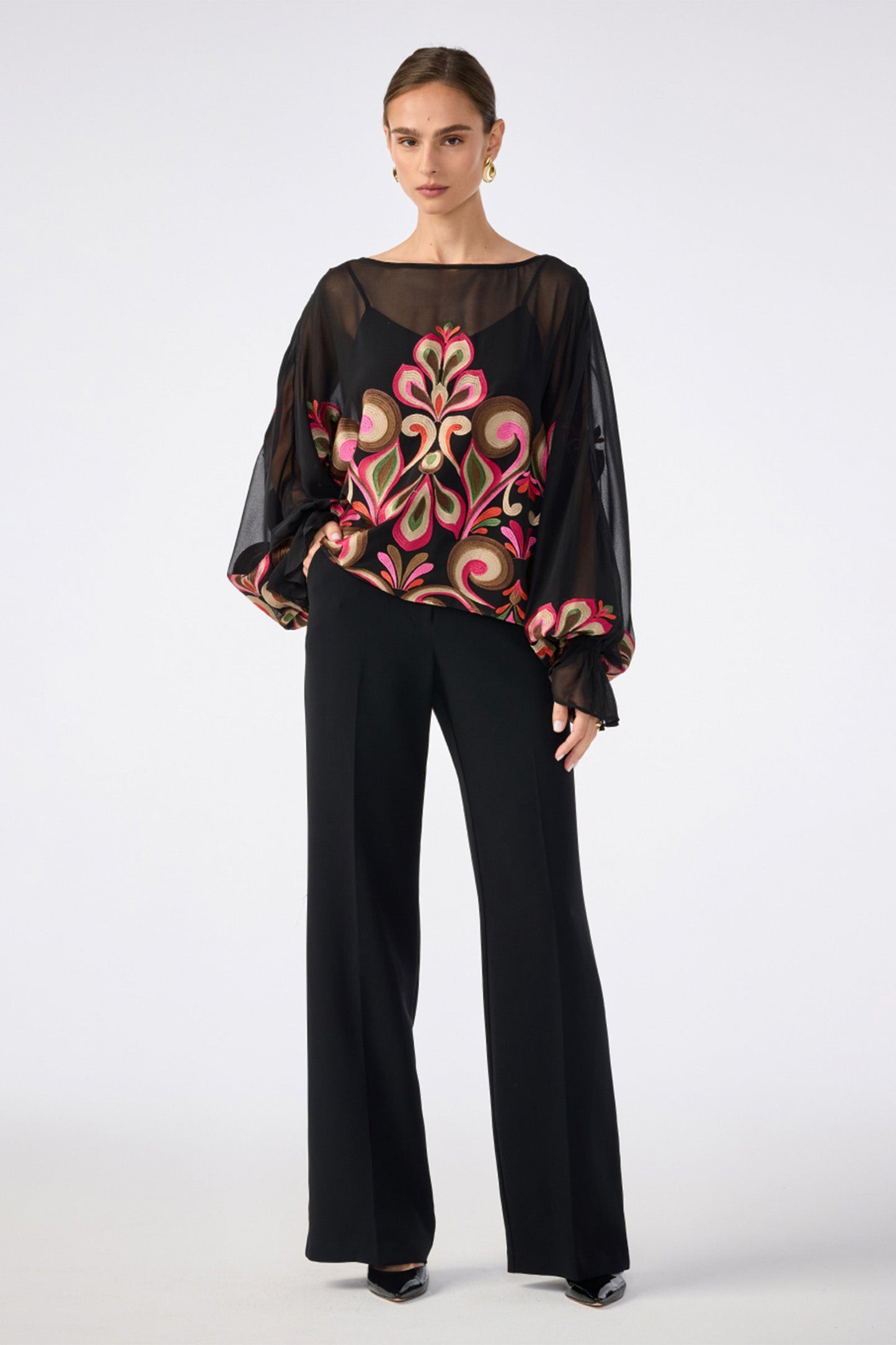 Trina Turk Soho Embroidered Top - Sanctuary