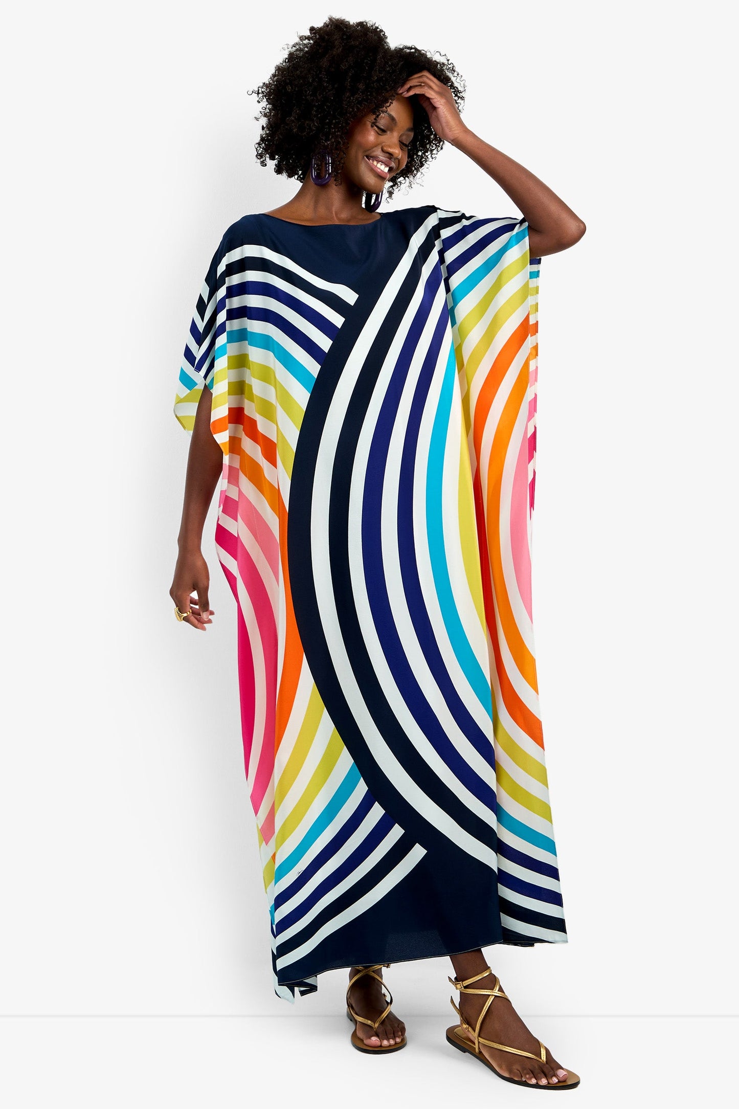 Trina Turk Theodora Caftan Maxi Dress
