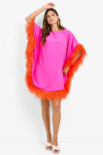 Trina Turk Mini Neena Caftan Dress