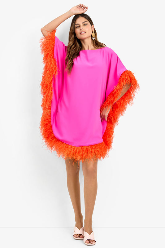 Trina Turk Mini Neena Caftan Dress