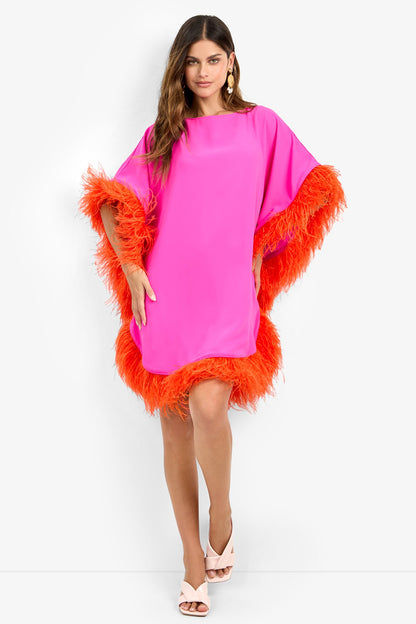 Trina Turk Mini Neena Caftan Dress