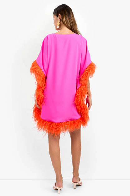 Trina Turk Mini Neena Caftan Dress