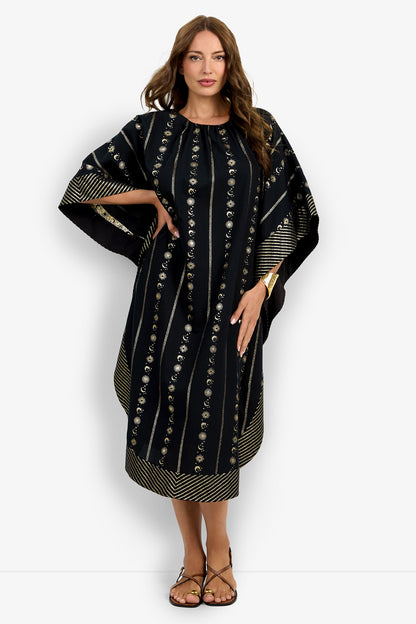 Trina Turk Vintage Celestial Caftan Dress