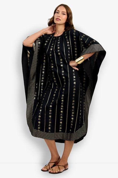 Trina Turk Vintage Celestial Caftan Dress