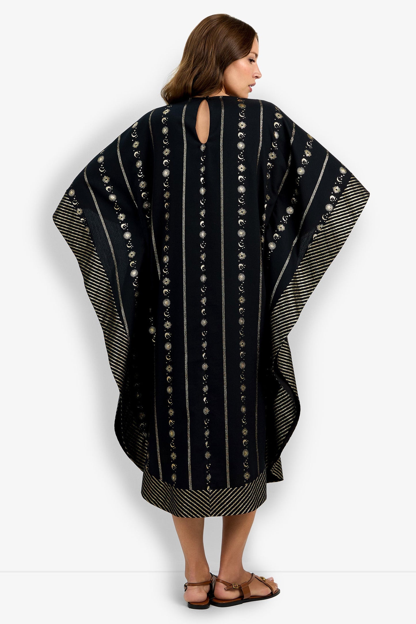 Trina Turk Vintage Celestial Caftan Dress