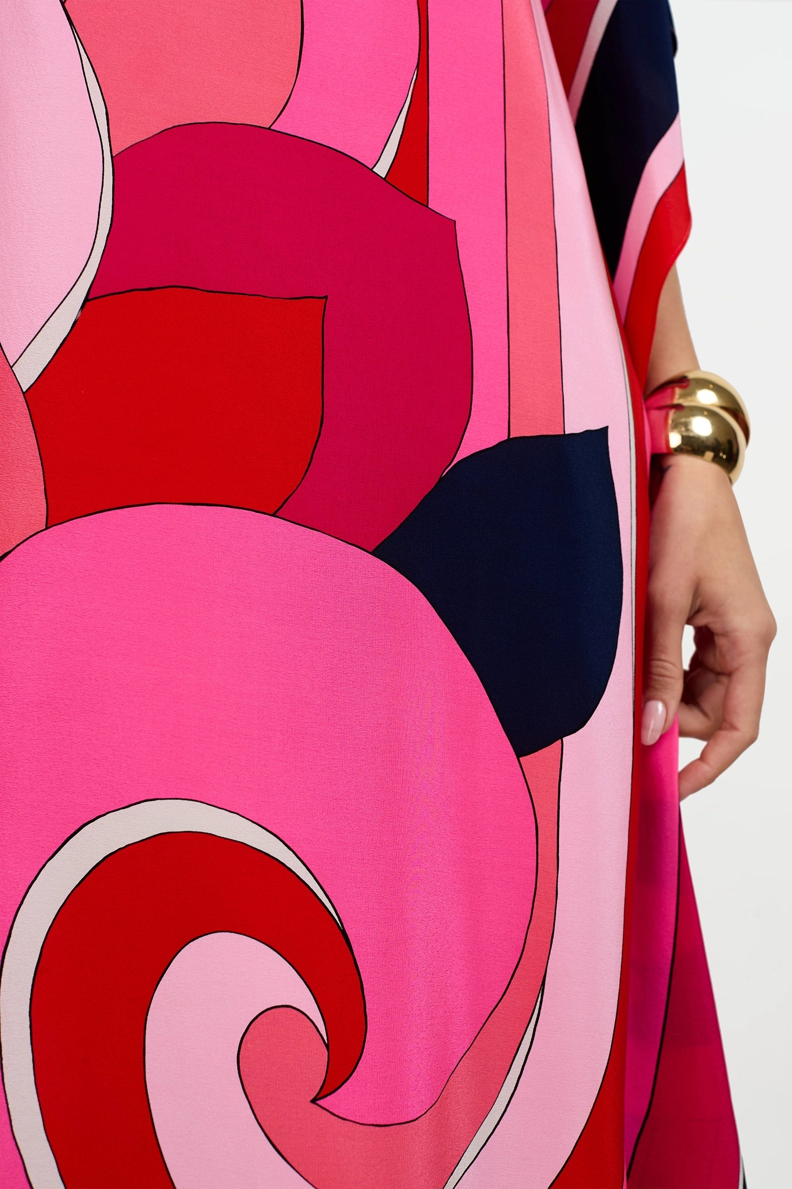 Trina Turk Jalani Maxi Caftan Dress