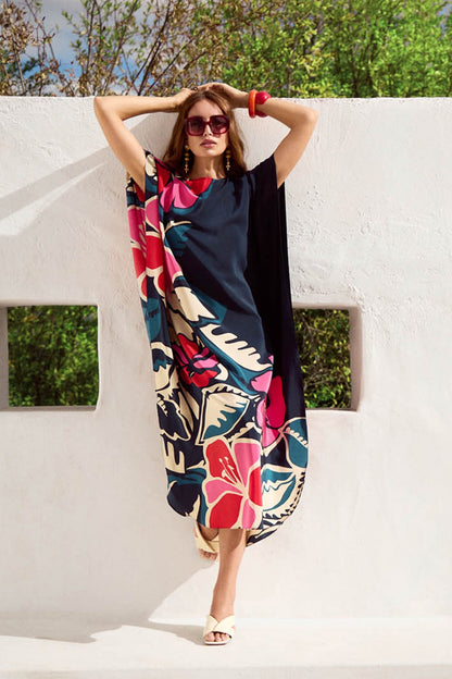 Trina Turk Jalani Maxi Caftan Dress