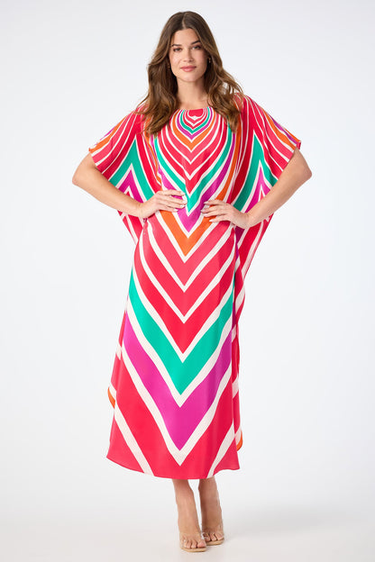 Trina Turk Jalani Maxi Caftan Dress
