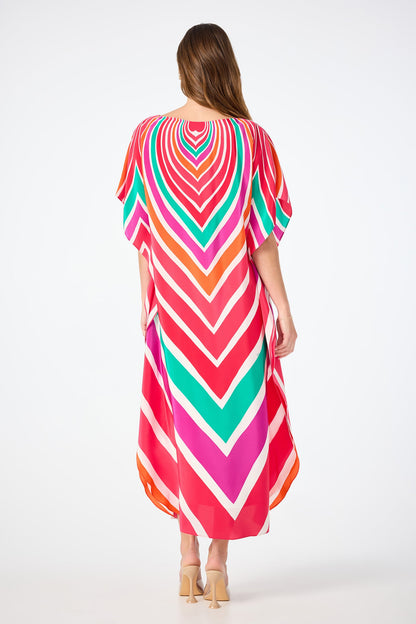 Trina Turk Jalani Maxi Caftan Dress