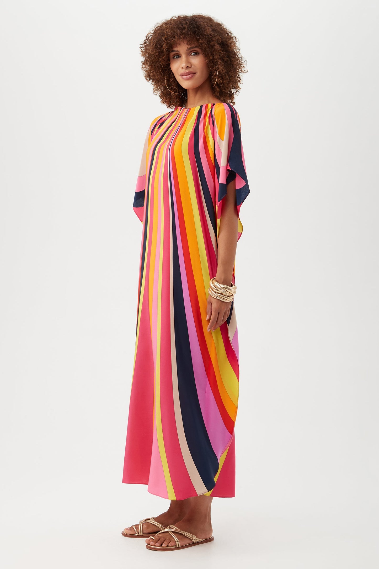Trina Turk Jalani Maxi Caftan Dress