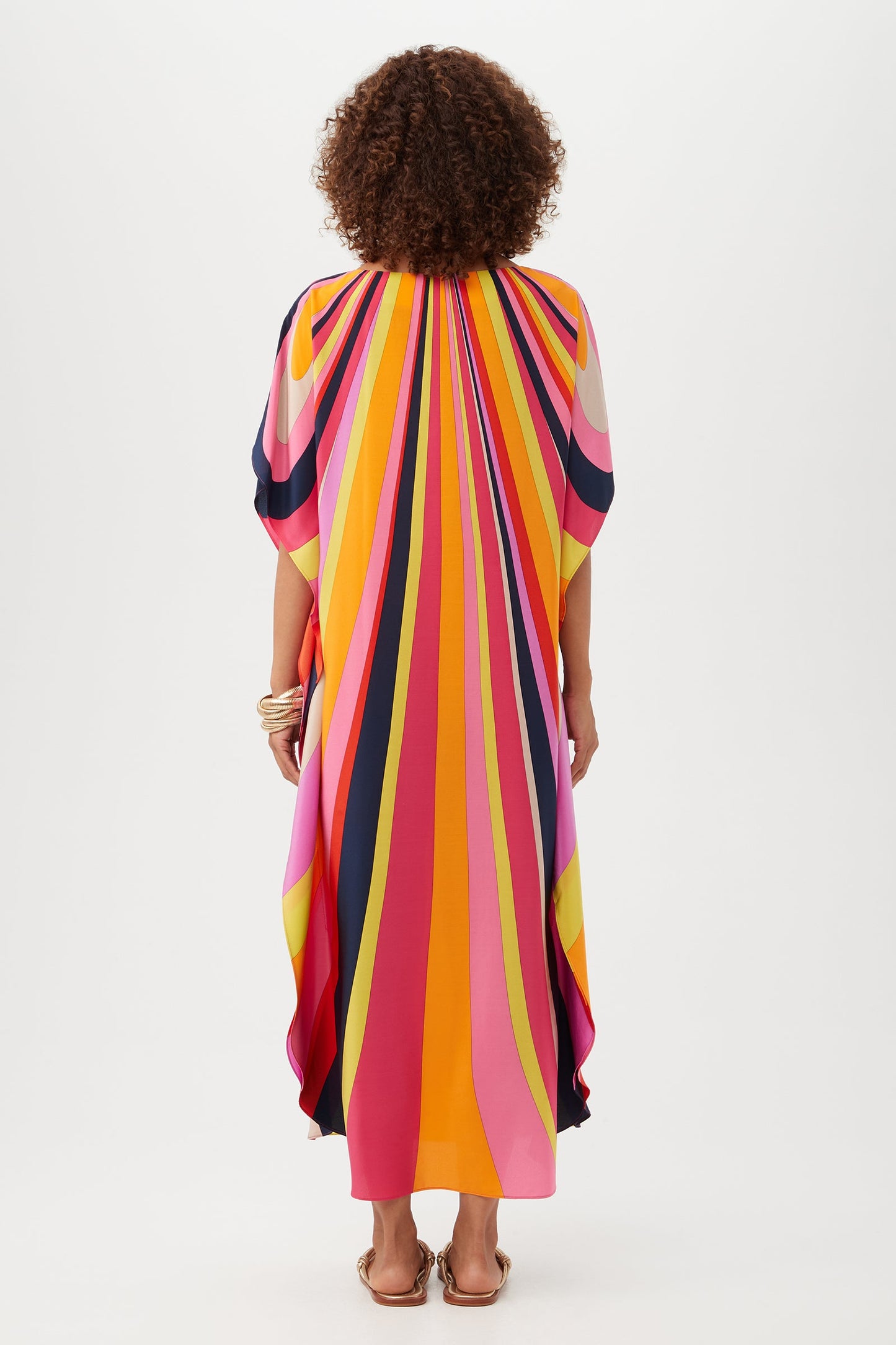 Trina Turk Jalani Maxi Caftan Dress