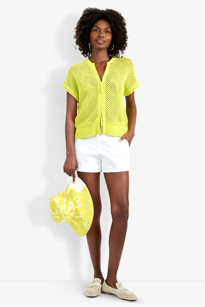 Trina Turk Hana Zip Cardigan