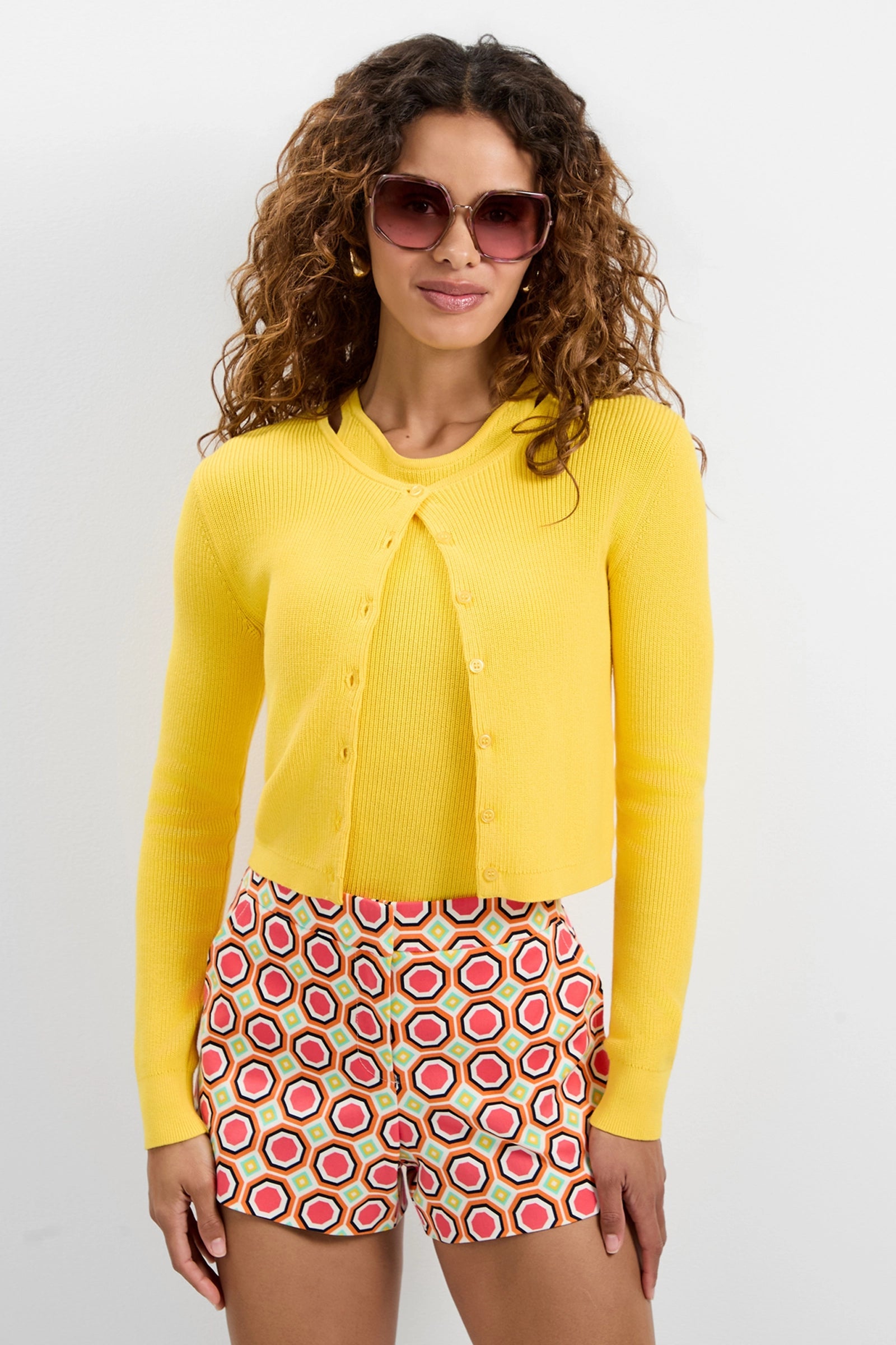 Trina Turk Transcontinental Knit Cardigan