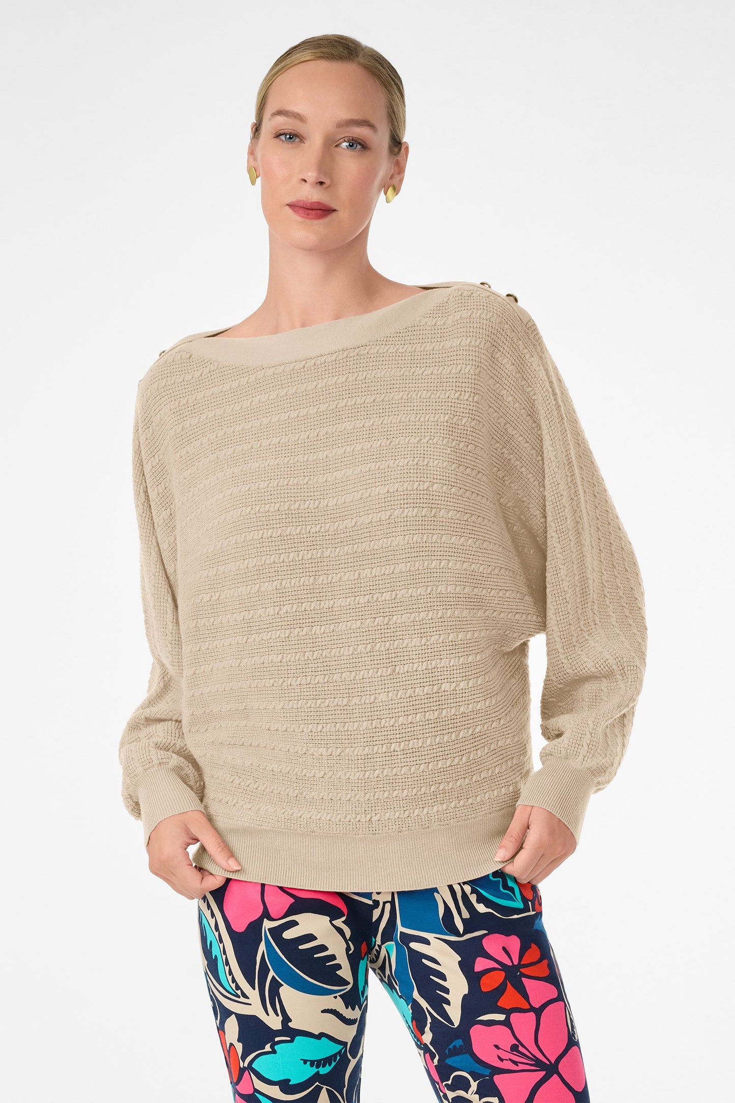 Trina Turk Ima Boatneck Sweater