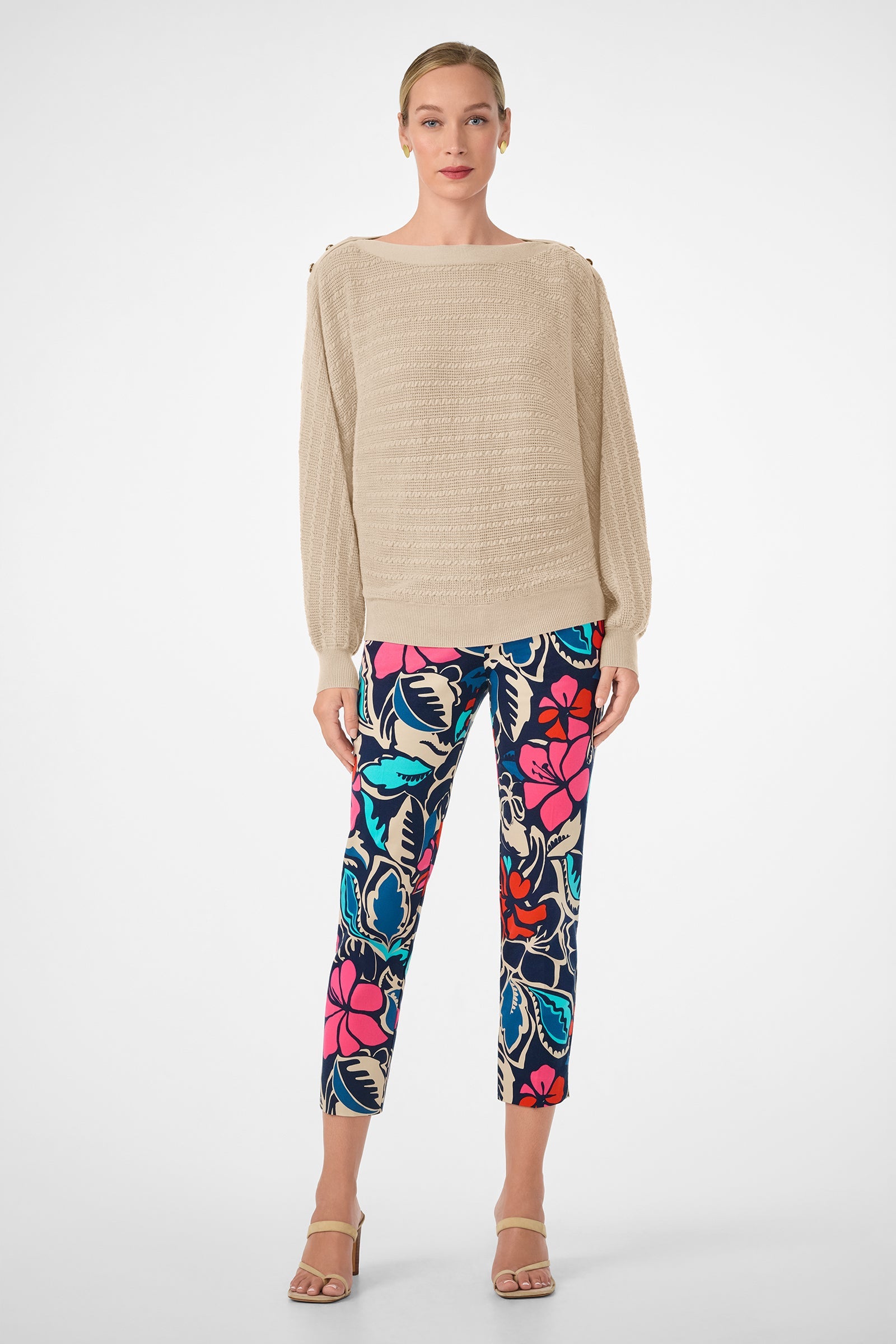 Trina Turk Ima Boatneck Sweater