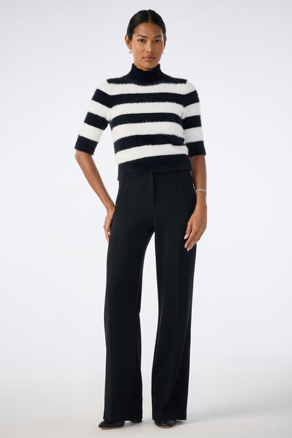 Trina Turk Mali Mock Neck Pullover