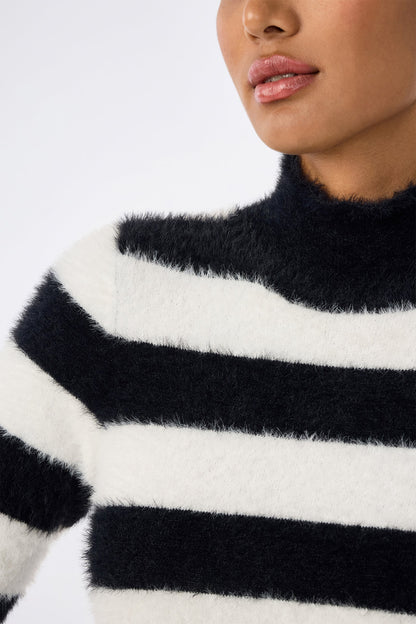 Trina Turk Mali Mock Neck Pullover