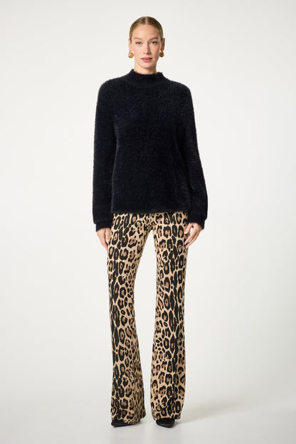 Trina Turk Bazaar Mock Neck Sweater