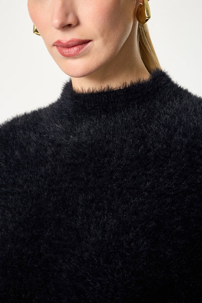 Trina Turk Bazaar Mock Neck Sweater