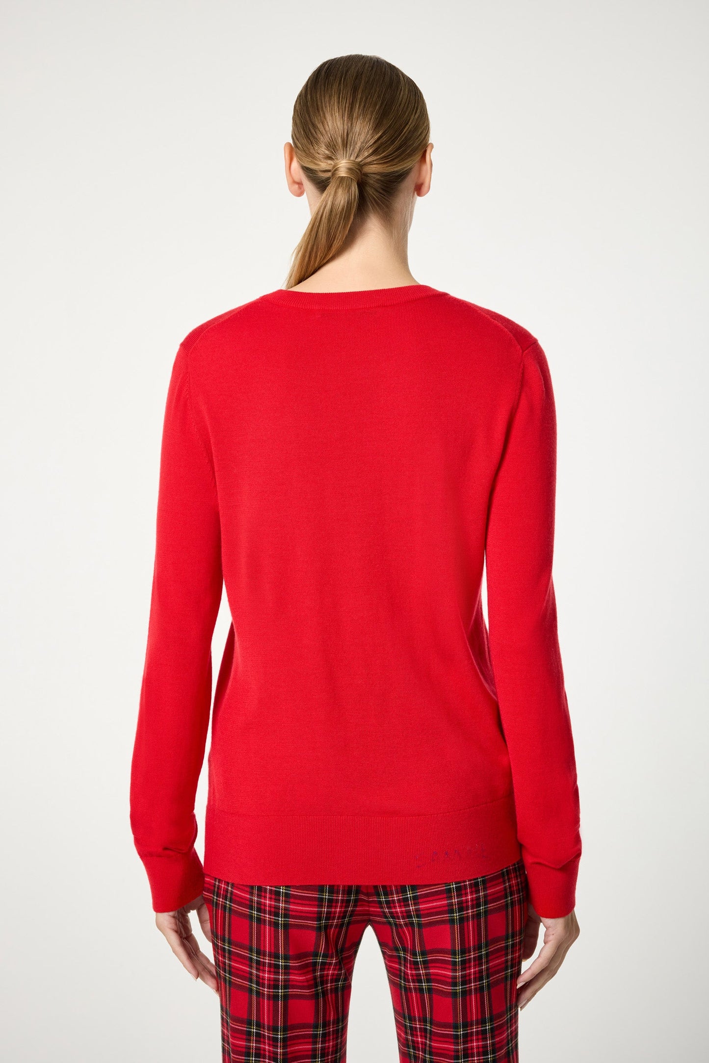 Trina Turk Jaguar Heart Crewneck Sweater