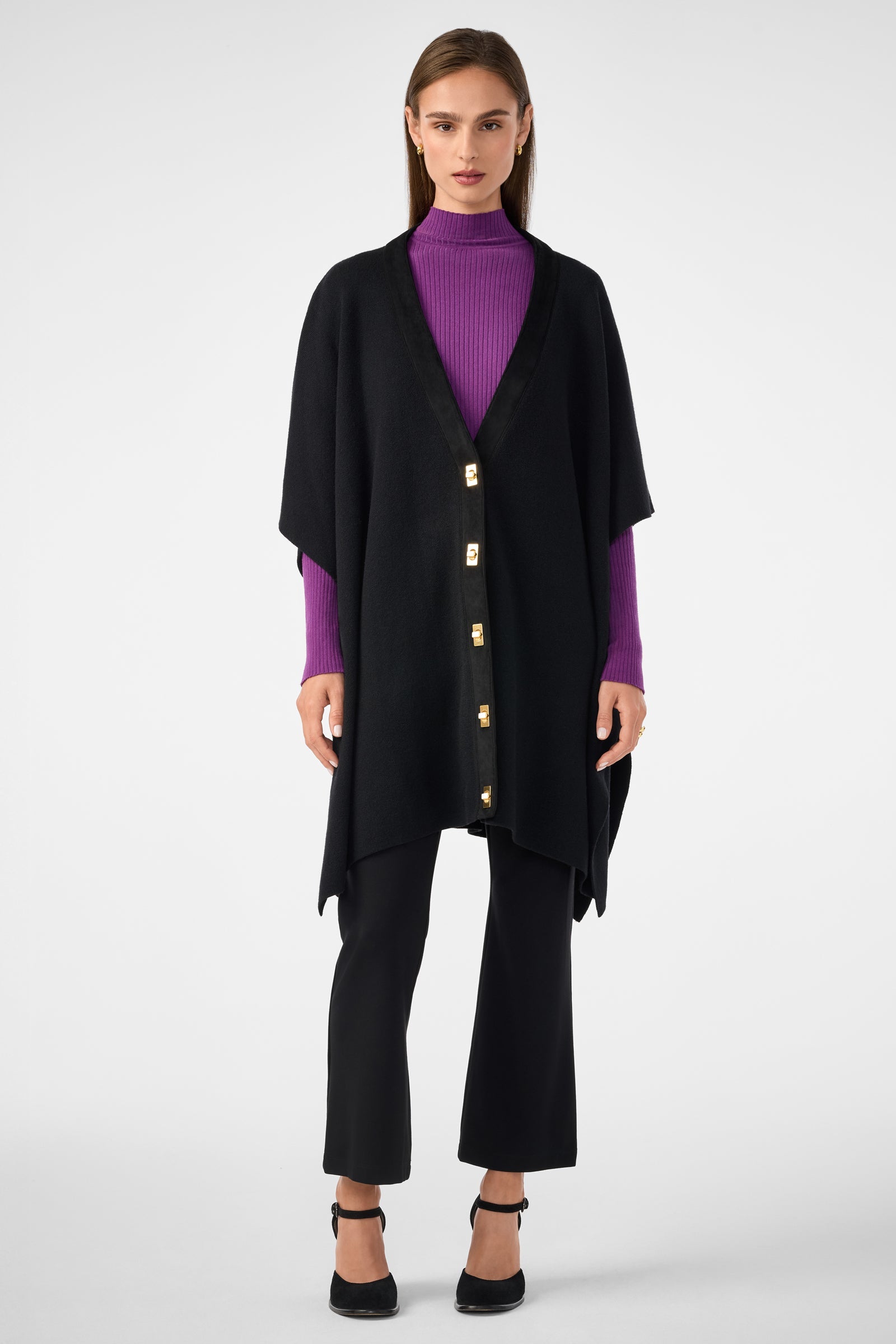 Trina Turk Sapphire Poncho