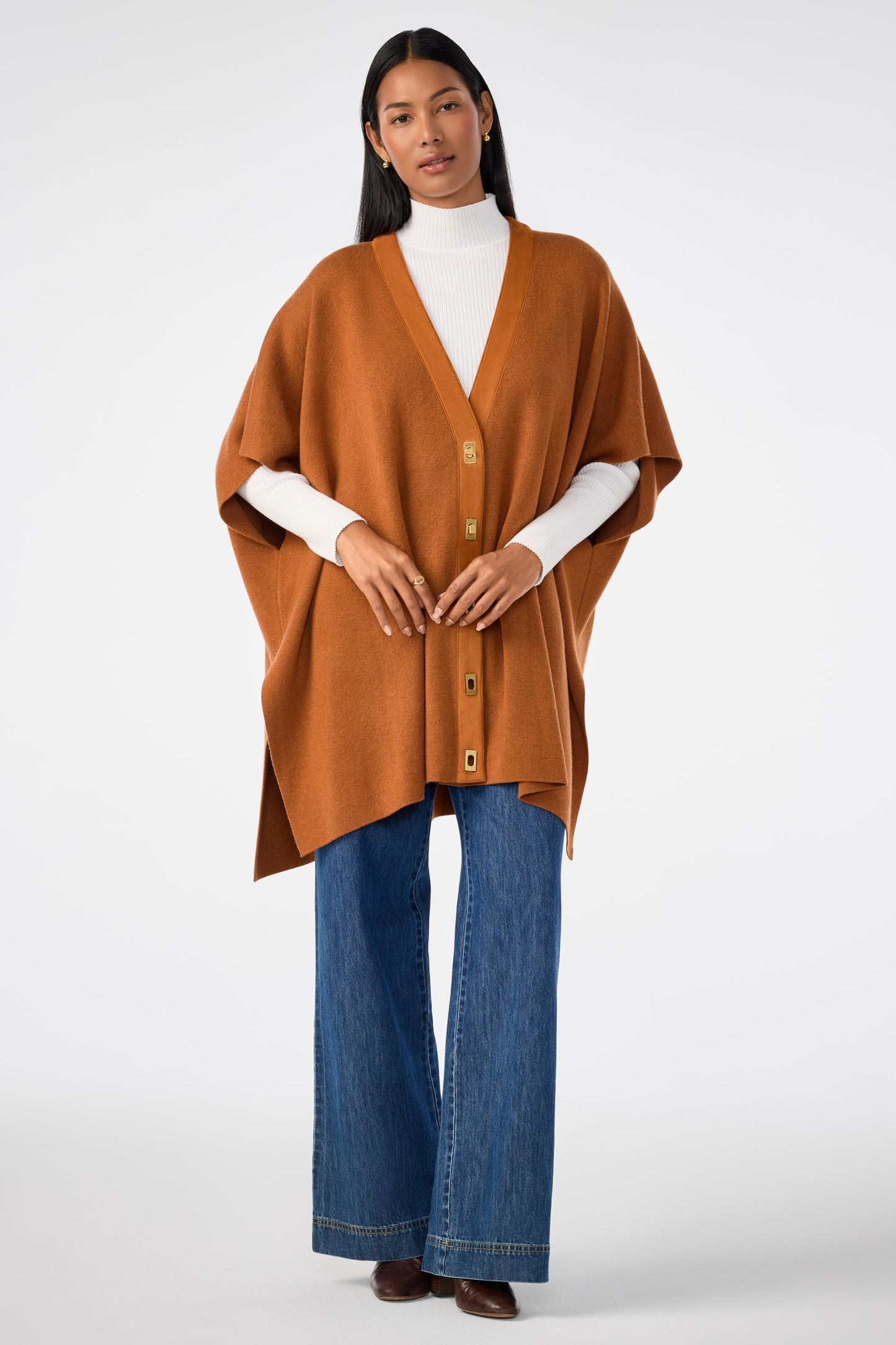 Trina Turk Sapphire Poncho