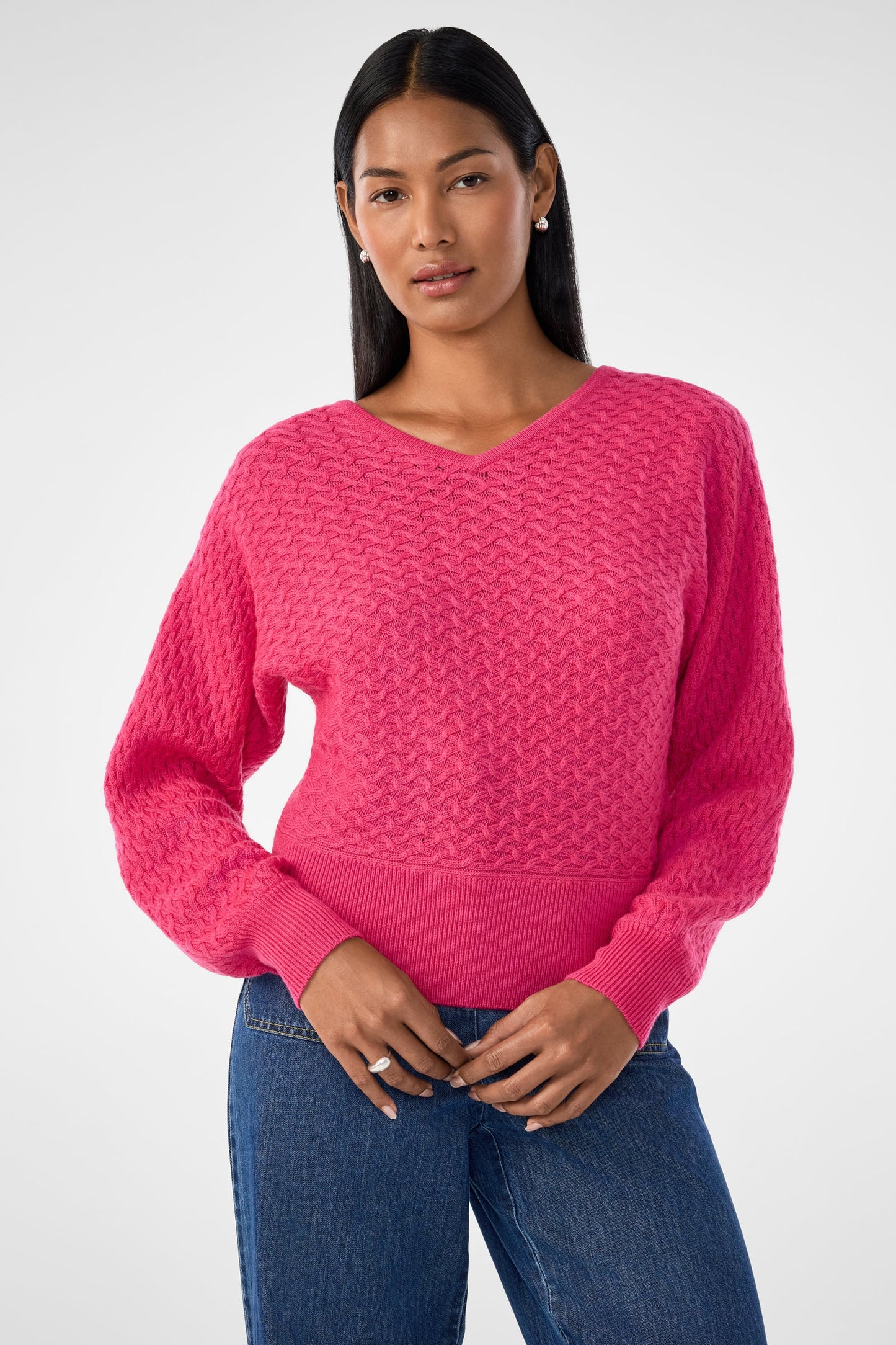 Trina Turk Lima V-Neck Pullover