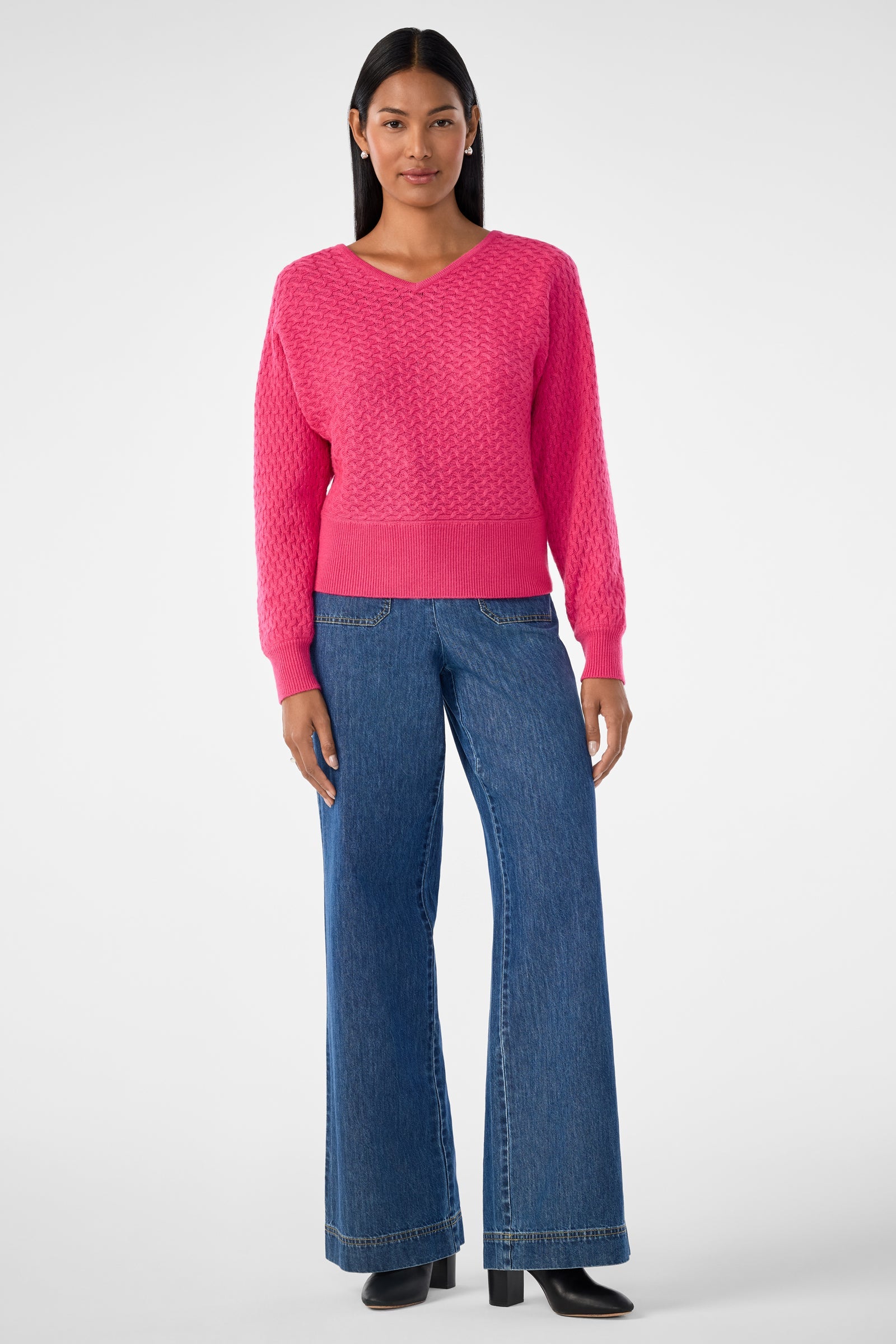 Trina Turk Lima V-Neck Pullover
