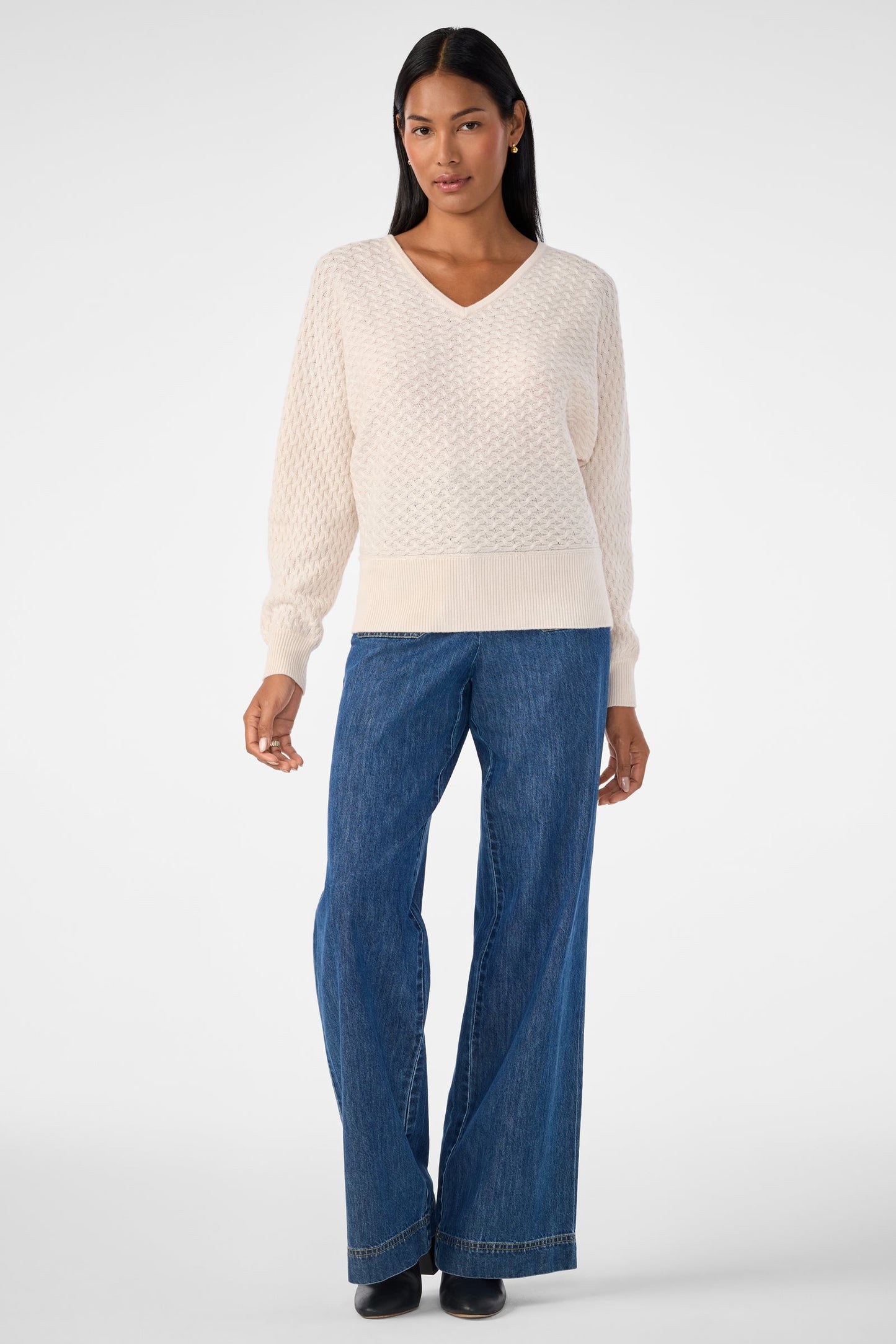 Trina Turk Lima V-Neck Pullover
