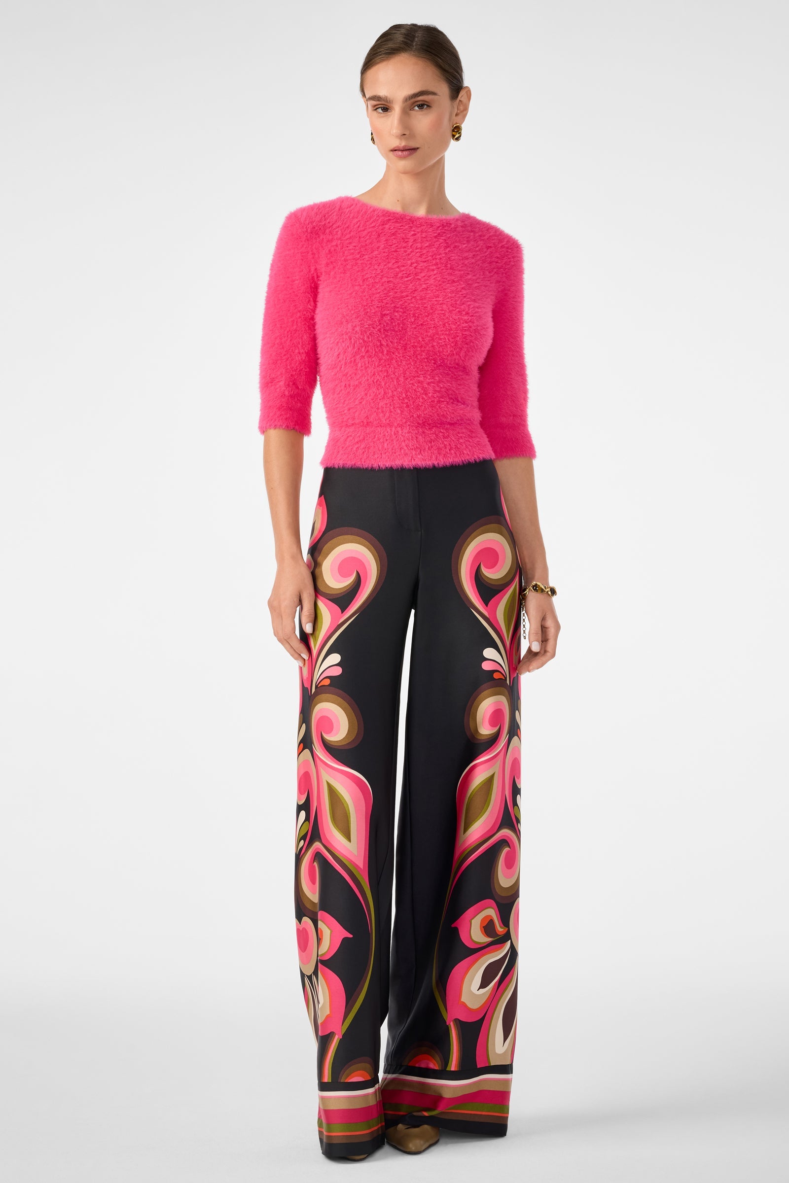 Trina Turk Maliah Fuzzy Sweater
