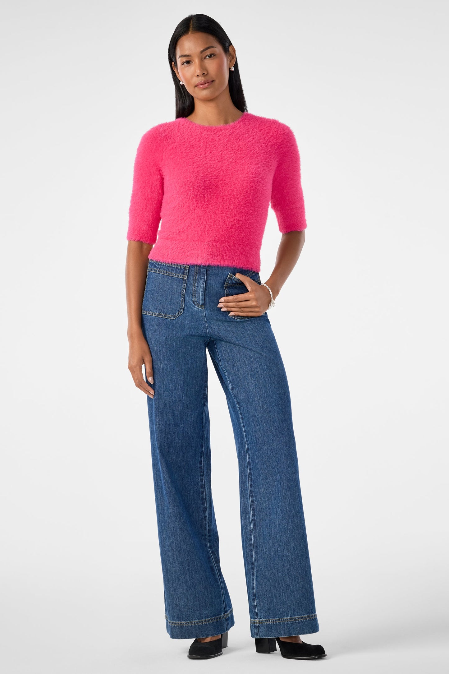 Trina Turk Maliah Fuzzy Sweater