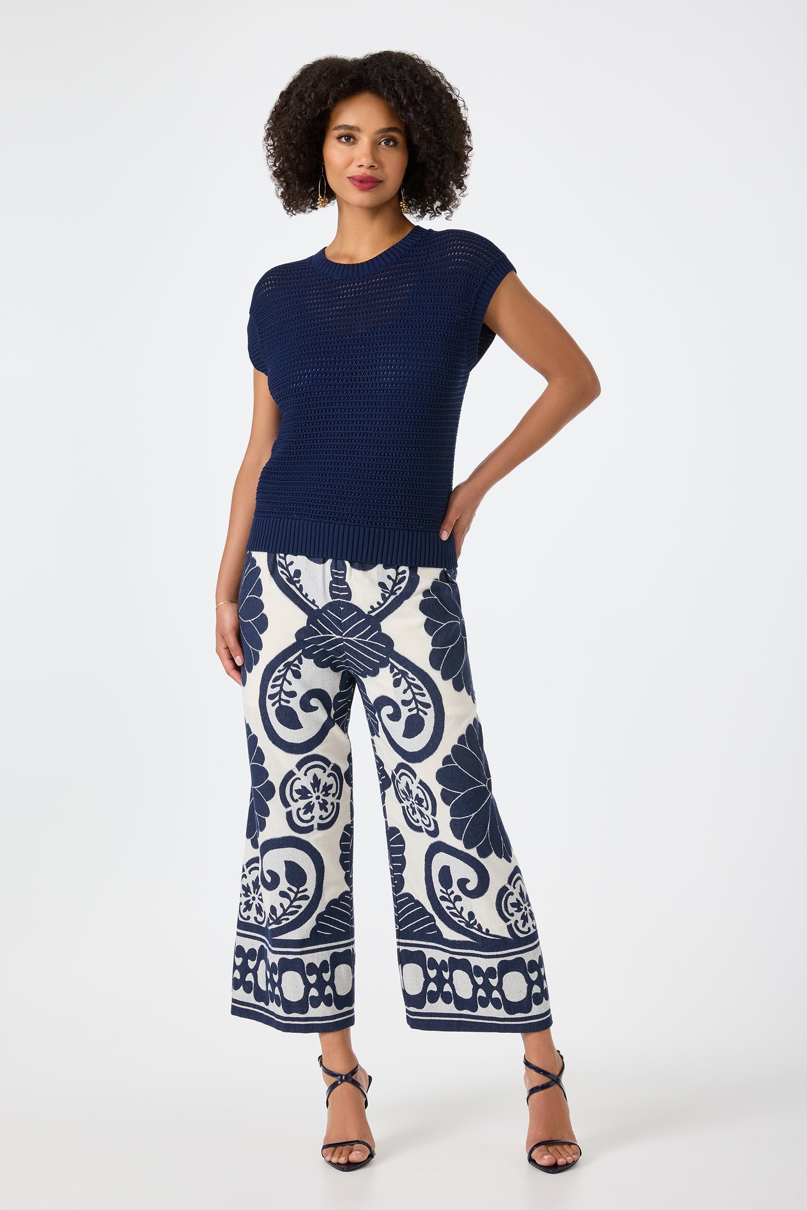 Trina Turk Yuri Knit Pullover