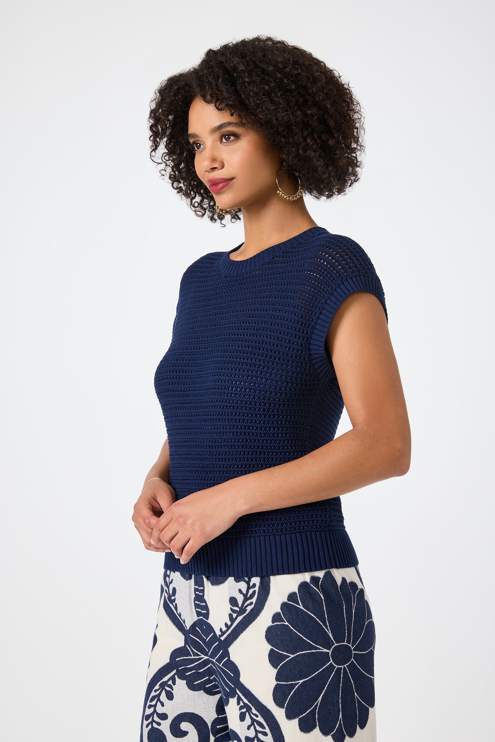 Trina Turk Yuri Knit Pullover