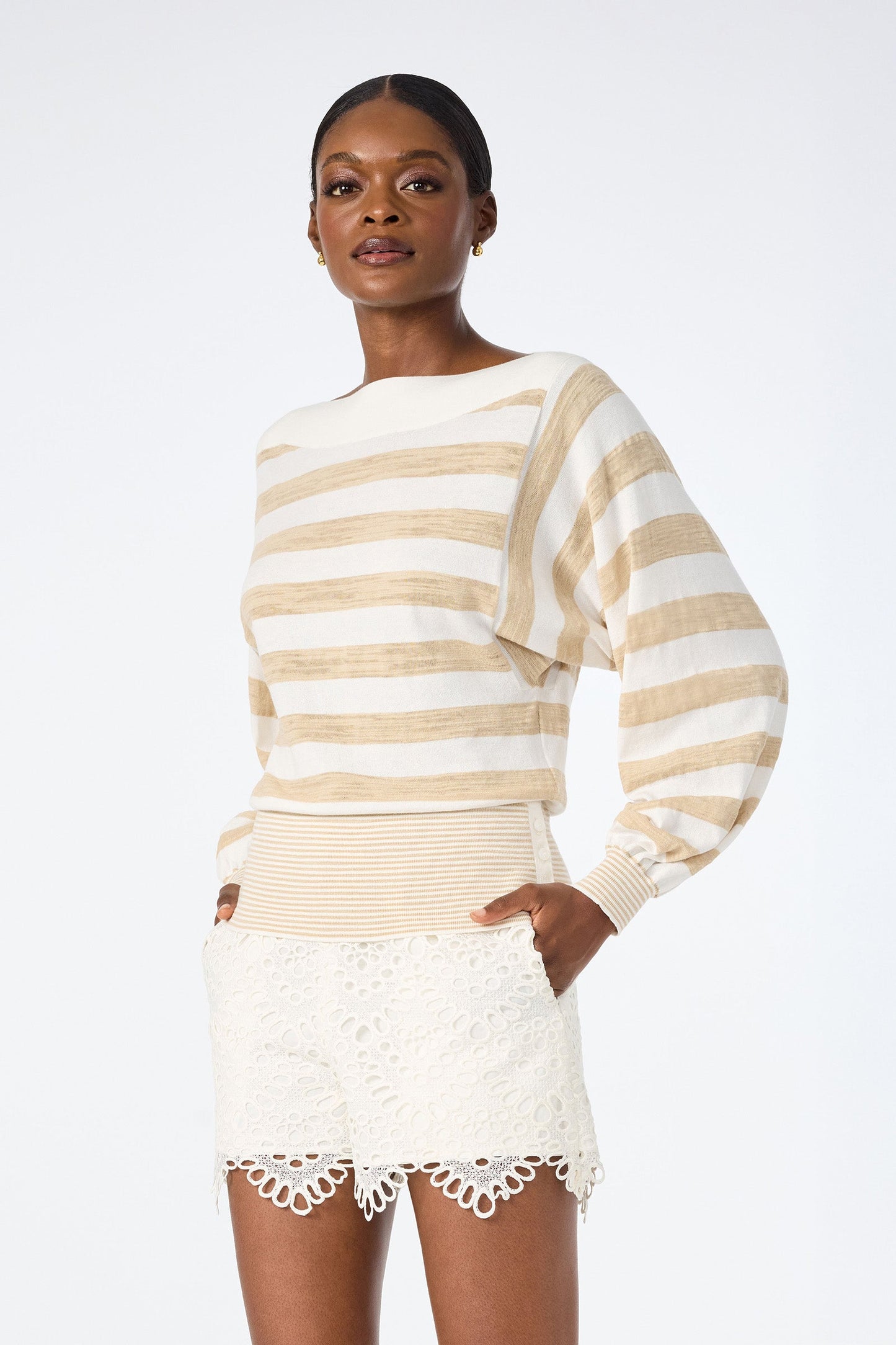 Trina Turk Ramona Boatneck Sweater