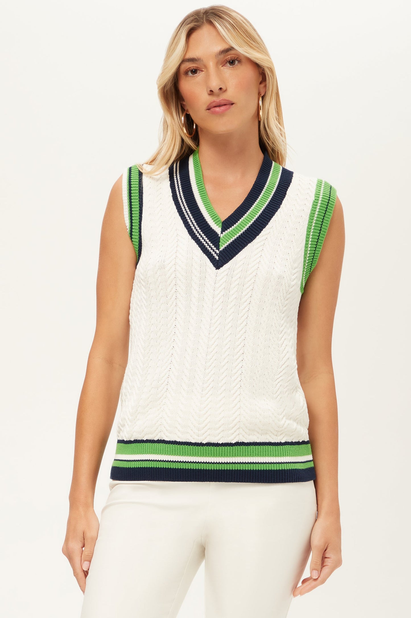 Trina Turk Seapointe 2 Sleeveless Knit Vest