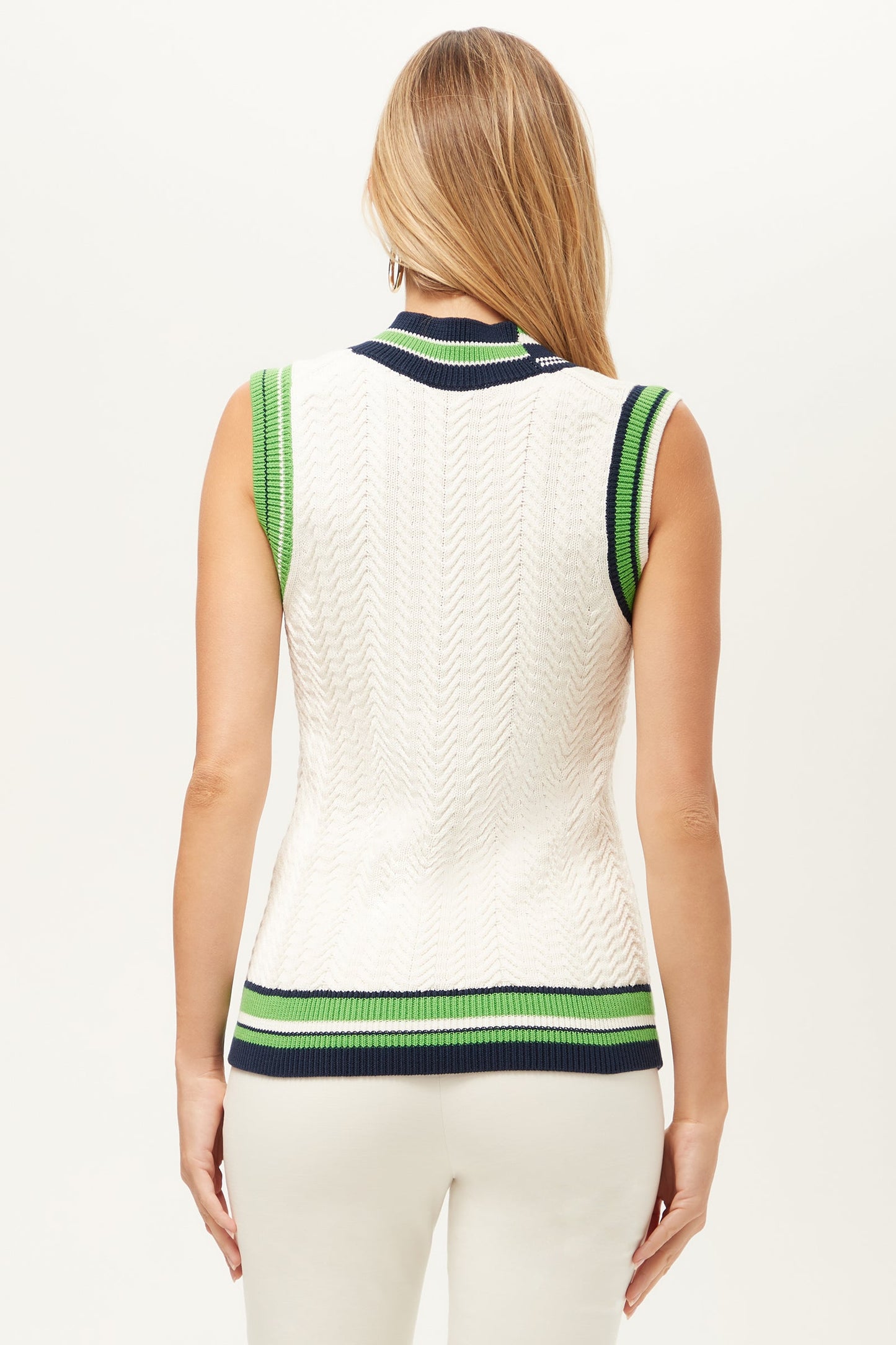 Trina Turk Seapointe 2 Sleeveless Knit Vest