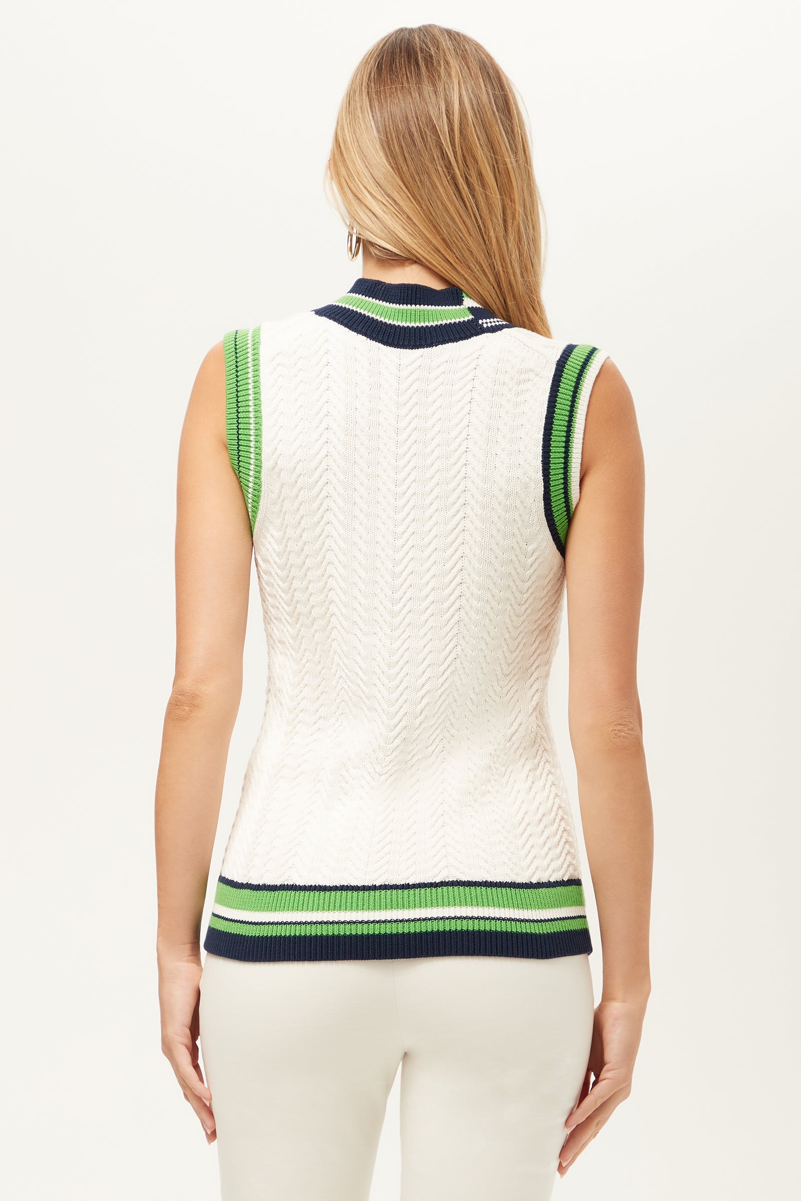 Trina Turk Seapointe 2 Sleeveless Knit Vest
